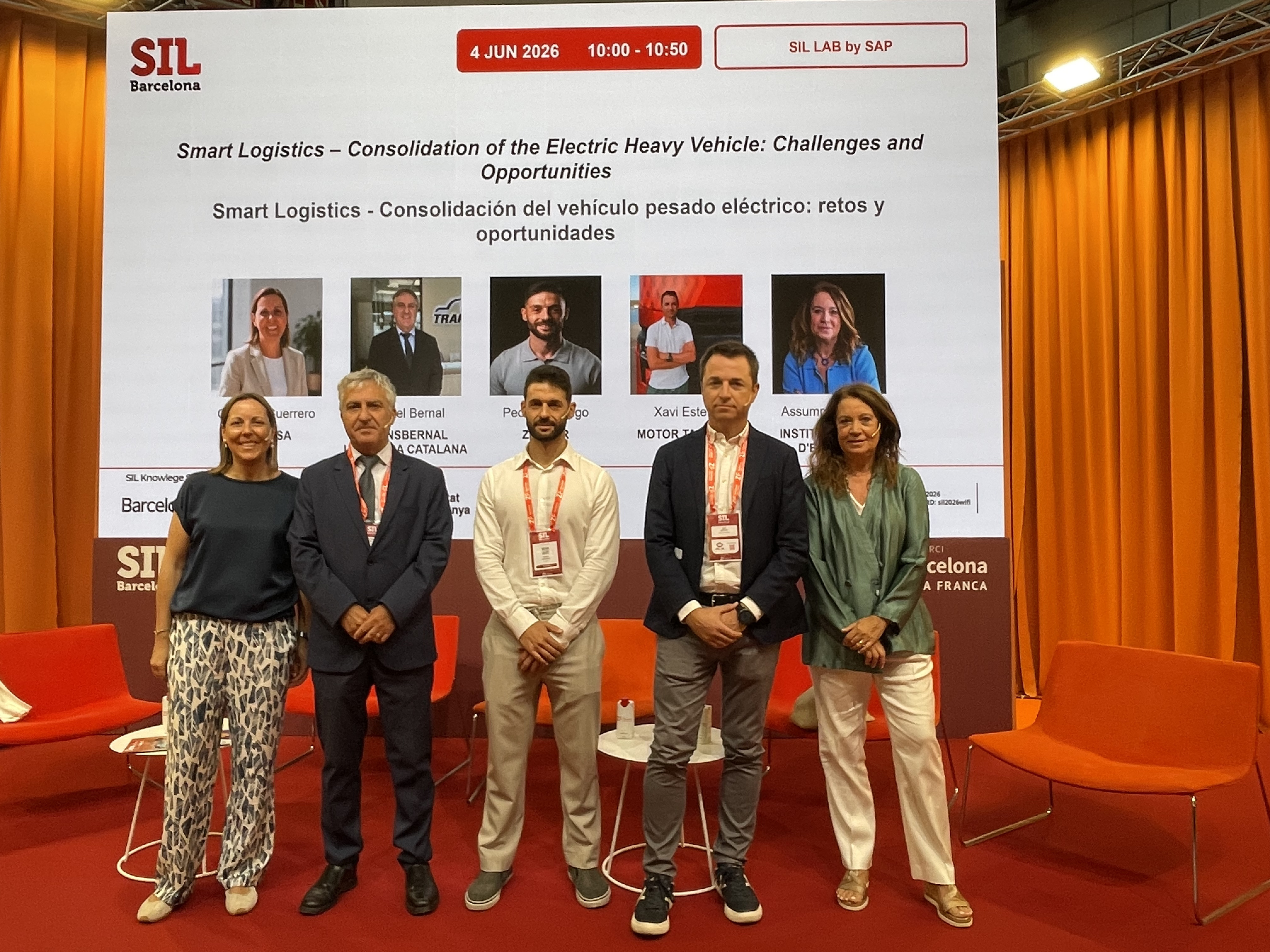 CIMALSA lidera el debat sobre la competitivitat i la descarbonització del transport de mercaderies al SIL 2026
